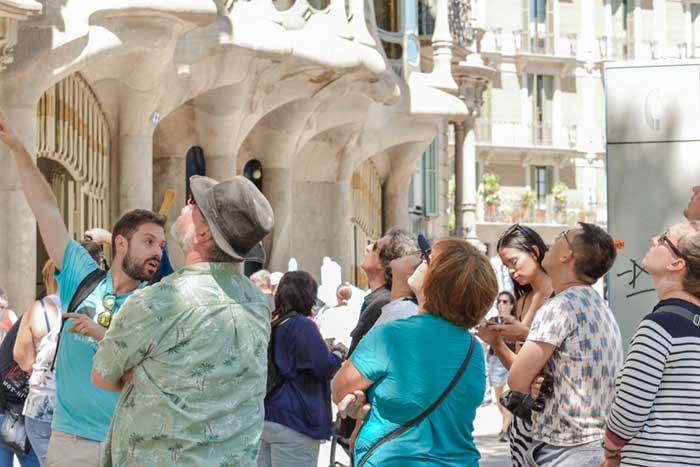 walking tour en barcelona